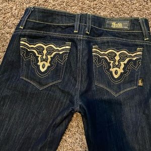 Women’s antik dark wash denim jeans